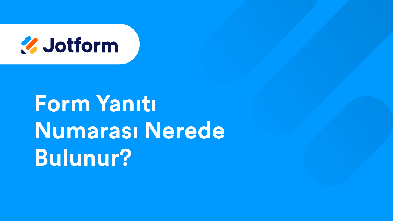 Formları Yönetme