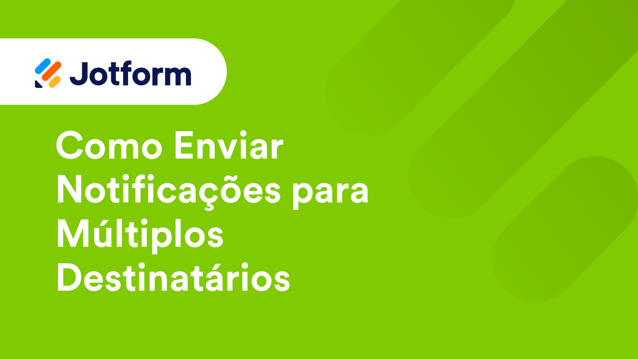 E-mails dos Formulários