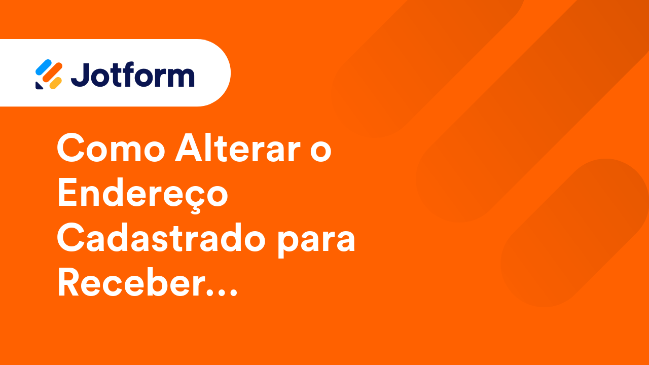 E-mails dos Formulários