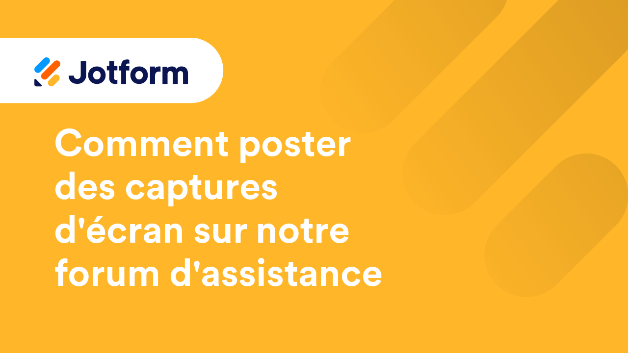 Débuter avec Jotform