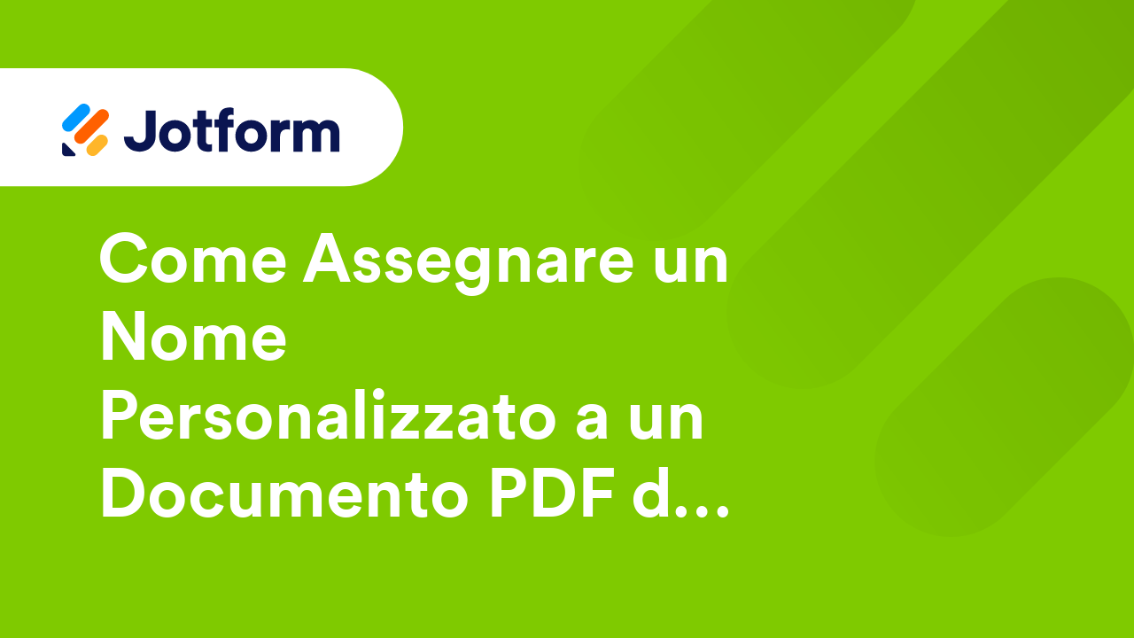 Crea PDF Impeccabili in modo Automatico