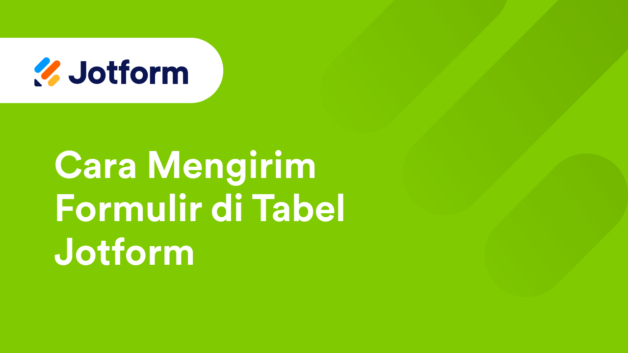 Tabel Jotform