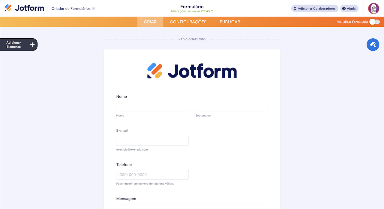 Configuração Finalizada