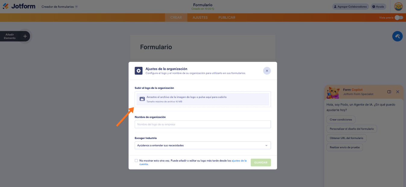 Cómo agregar un logotipo a su Formulario de Google Image-10