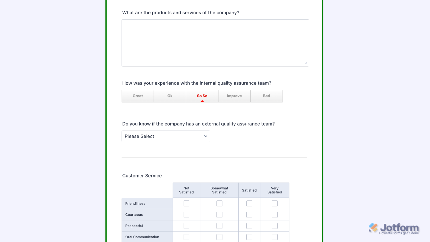 Button Radios widget successfully added to a form, allowing users to select a single option from a set with a modern button-style design, with a demo form available