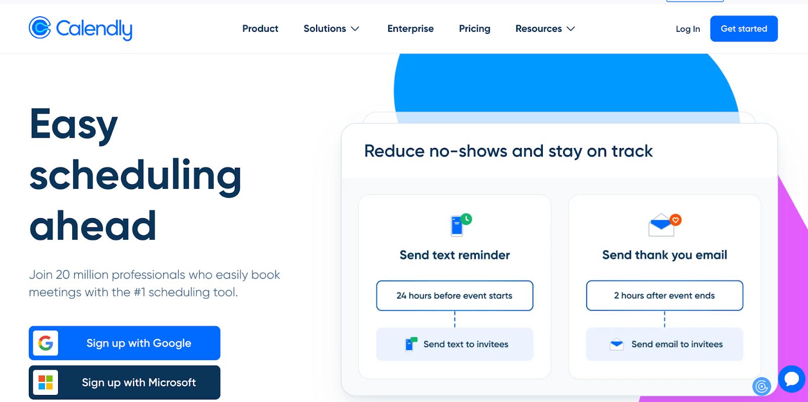 Calendly Landing Page