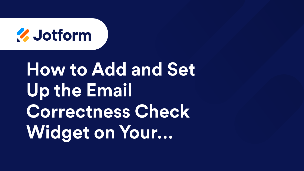 Jotform Widgets