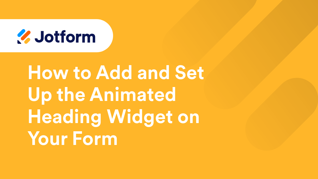 Jotform Widgets