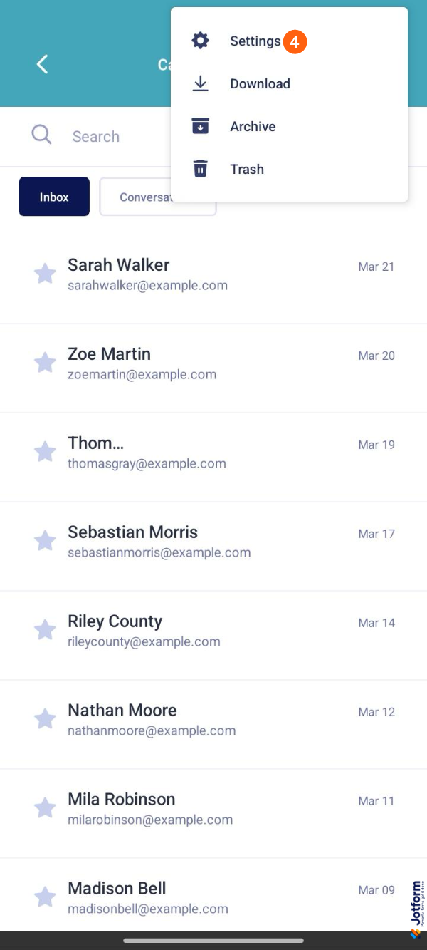 So ändern Sie die Übermittlungsüberschriften in Jotform Mobile-Formularen Image-4