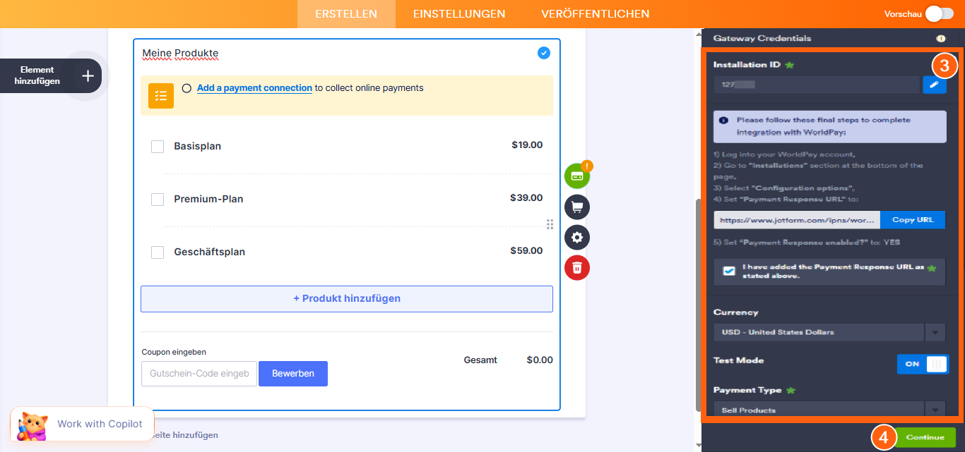 So integrieren Sie Ihr Formula in Worldpay UK Image-3