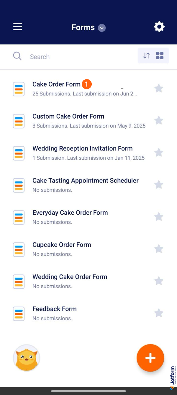So ändern Sie die Übermittlungsüberschriften in Jotform Mobile-Formularen Image-1