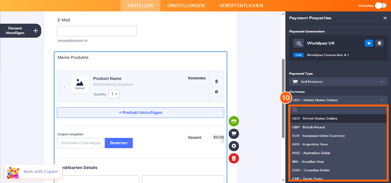 So integrieren Sie Ihr Formula in Worldpay UK Image-14