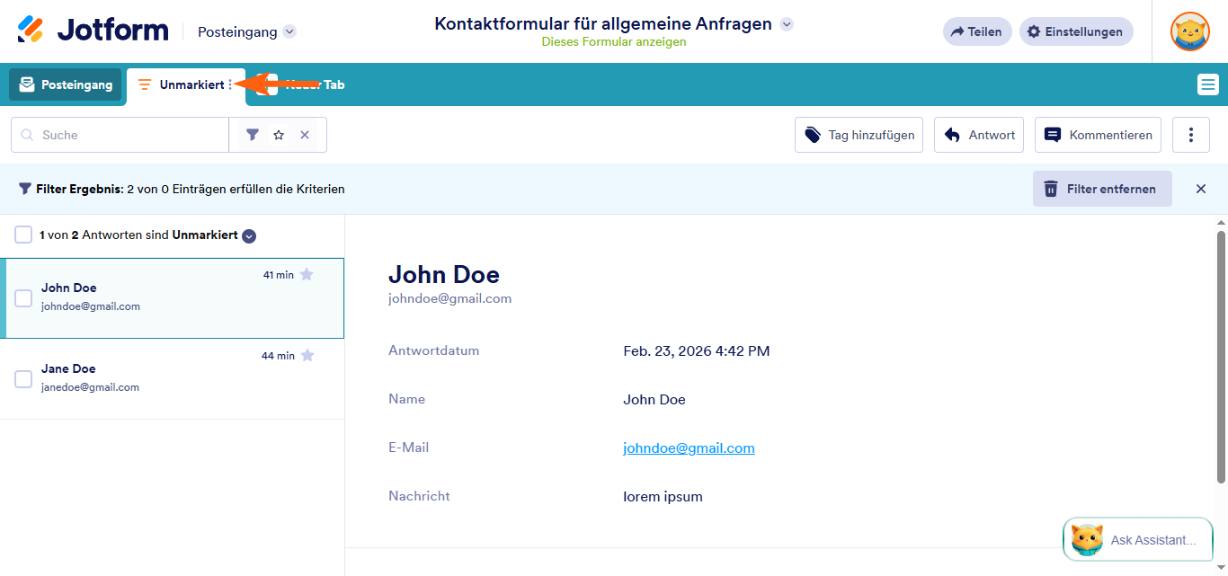 So organisieren Sie Ihren Posteingang mit Registerkarten Image-5