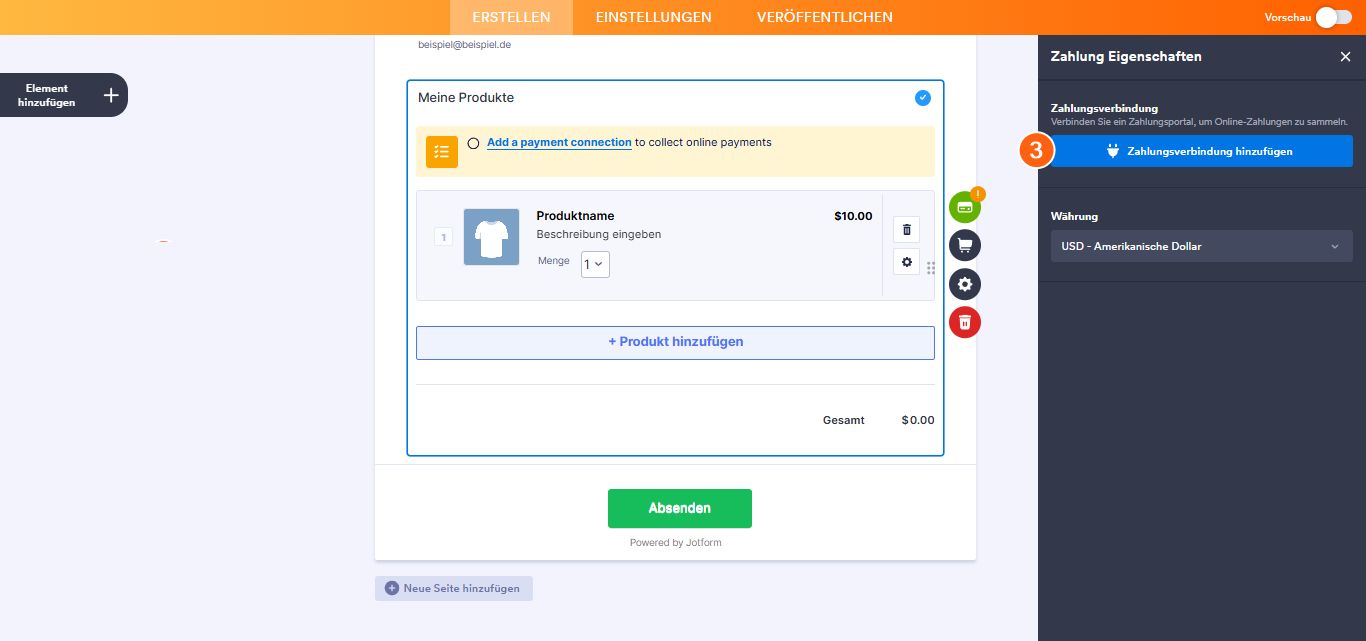 So fügen Sie wiederverwendbare Zahlungsverbindungen hinzu und verwalten sie Image-3