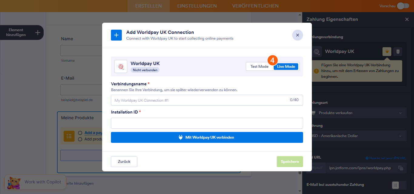 So integrieren Sie Ihr Formula in Worldpay UK Image-9