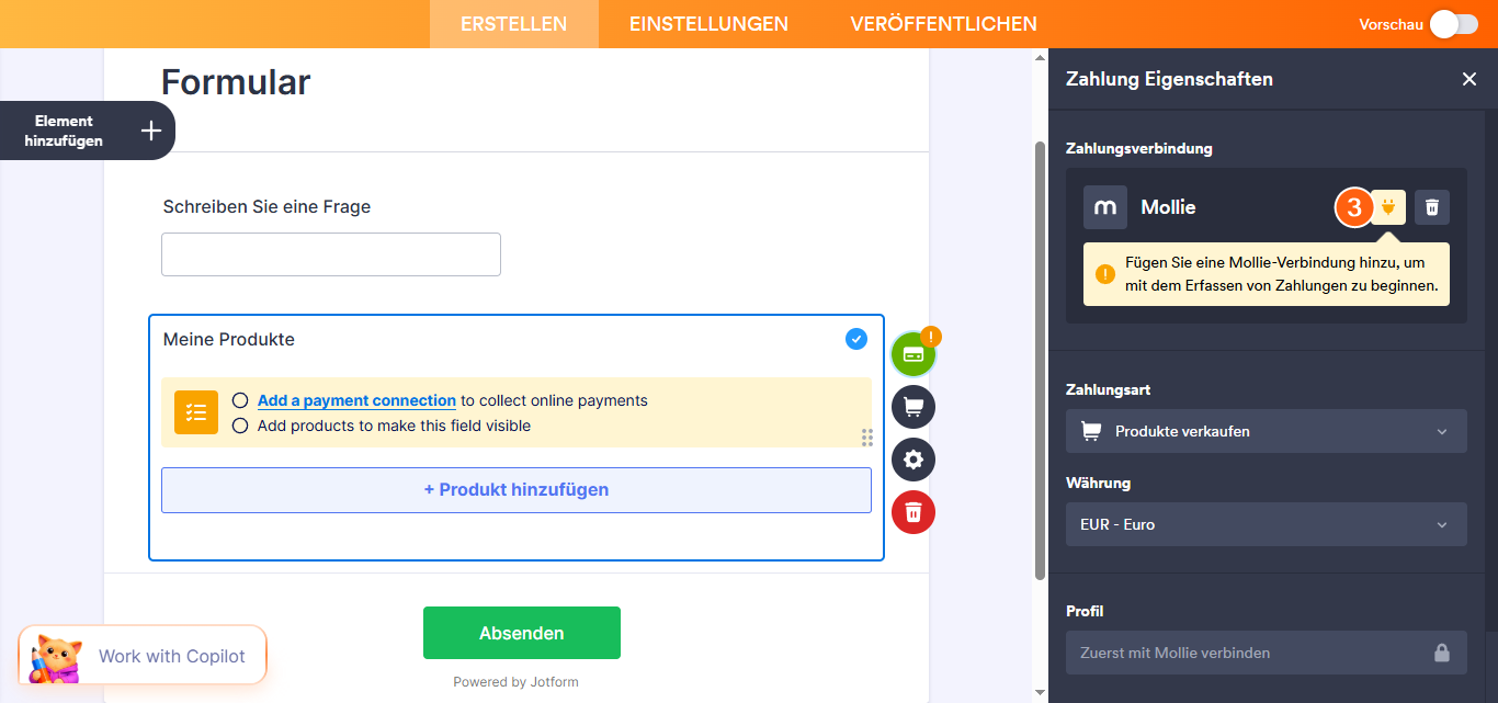 So integrieren Sie Mollie mit Jotform Image-5