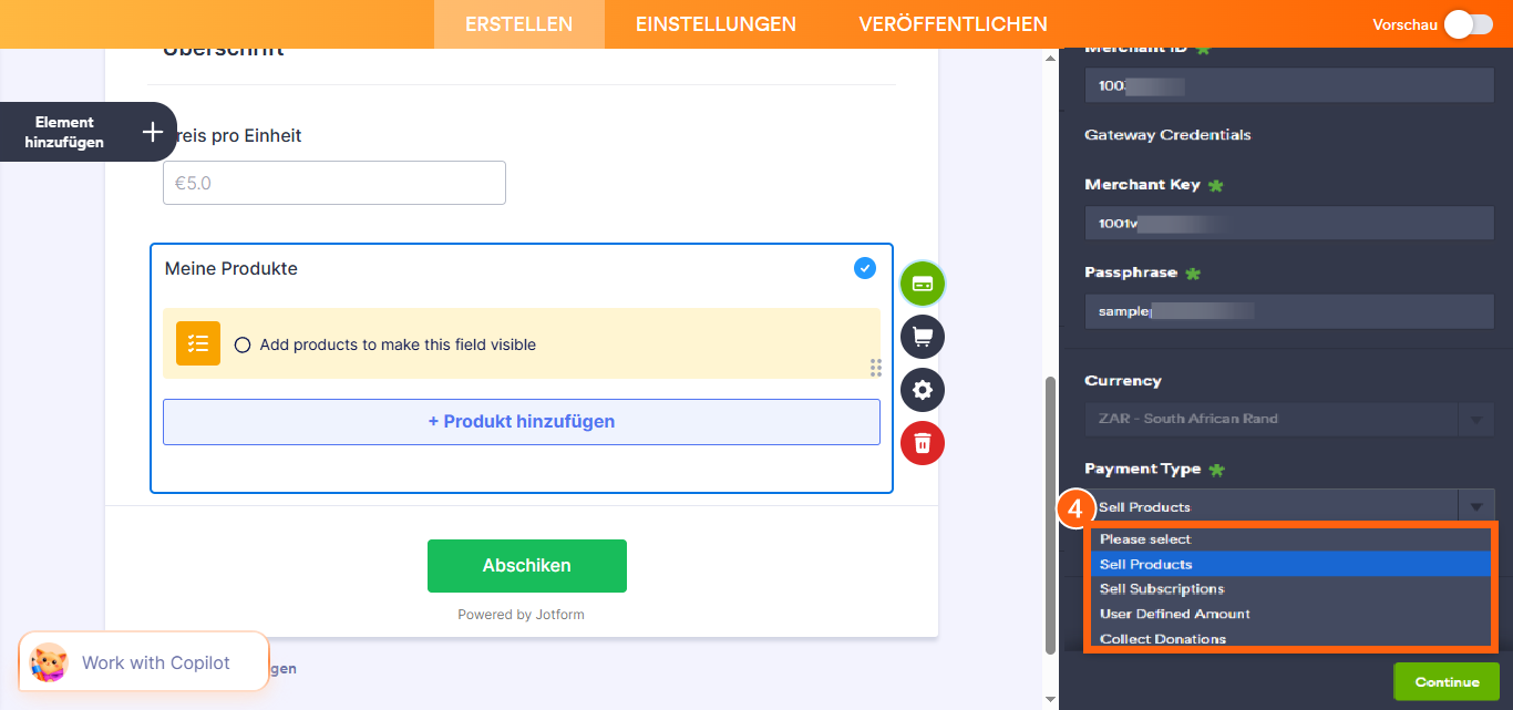 So integrieren Sie Ihr Formular in Payfast Image-4