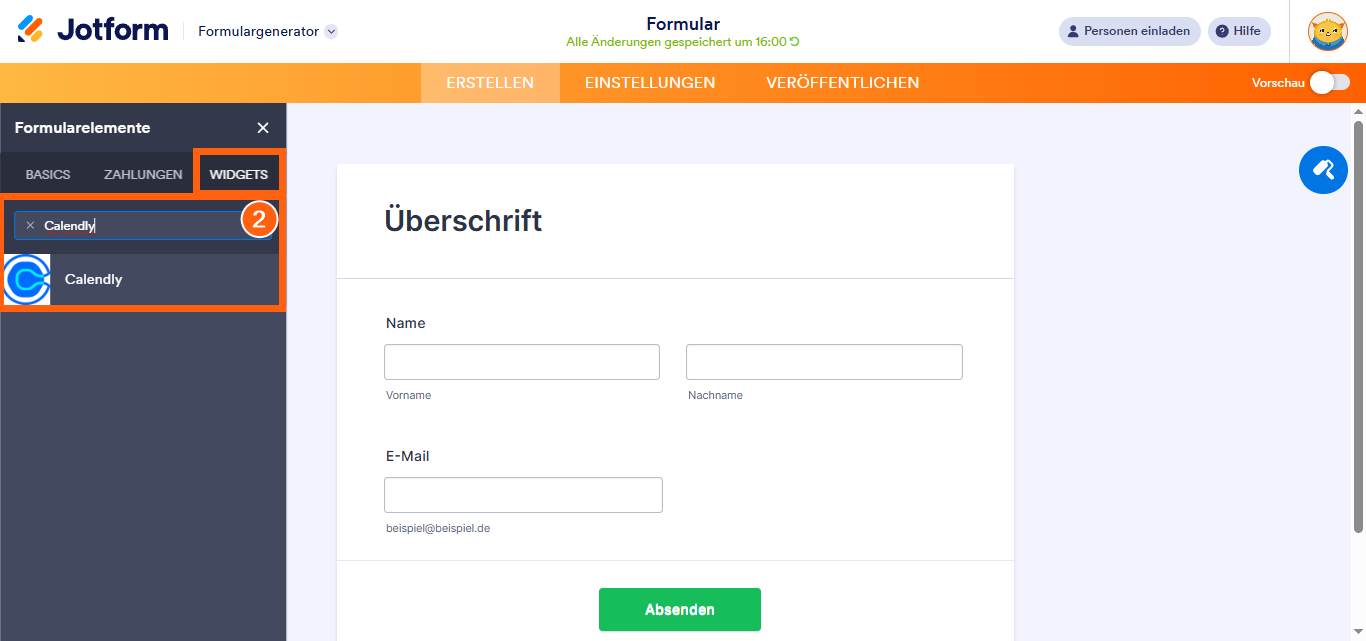 Wie Sie das Calendly Widget hinzufügen und einrichten Image-11