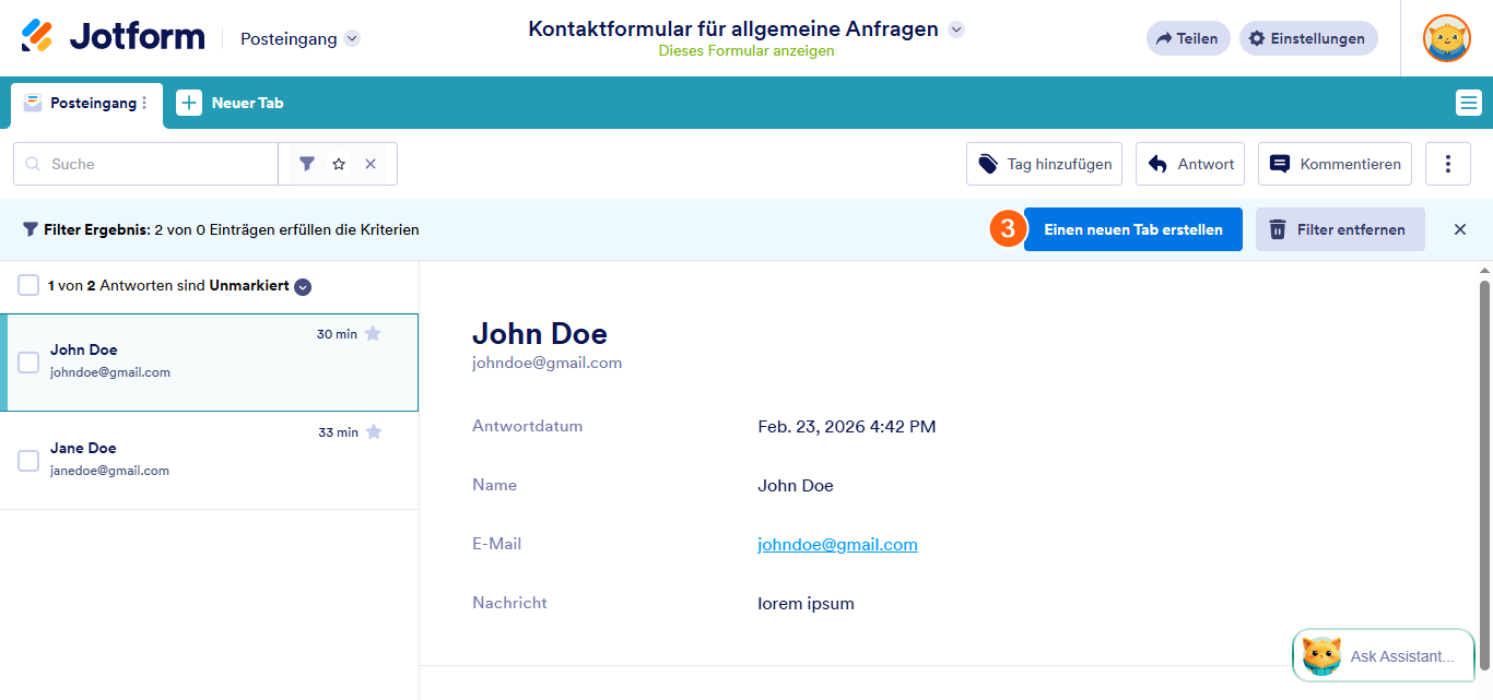 So organisieren Sie Ihren Posteingang mit Registerkarten Image-3