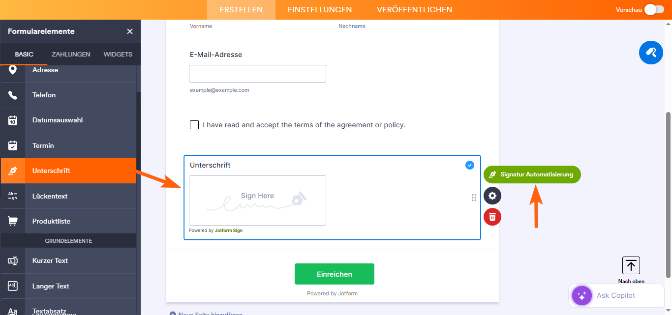 So optimieren Sie Ihr Signatur-Widget in Ihren Formularen mit Jotform Sign Image-1