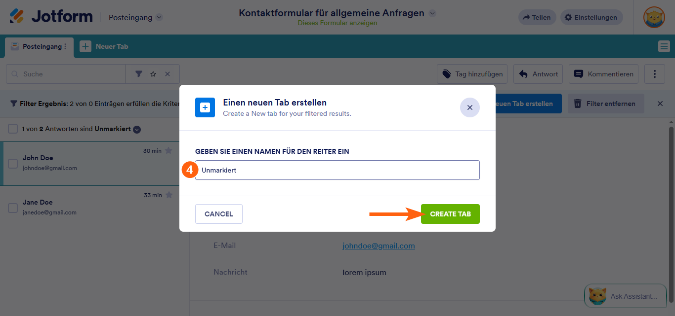 So organisieren Sie Ihren Posteingang mit Registerkarten Image-4