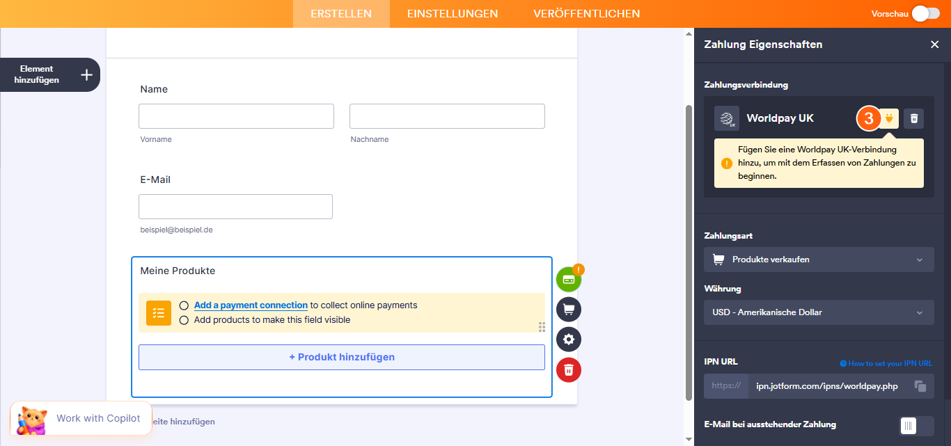 So integrieren Sie Ihr Formula in Worldpay UK Image-8