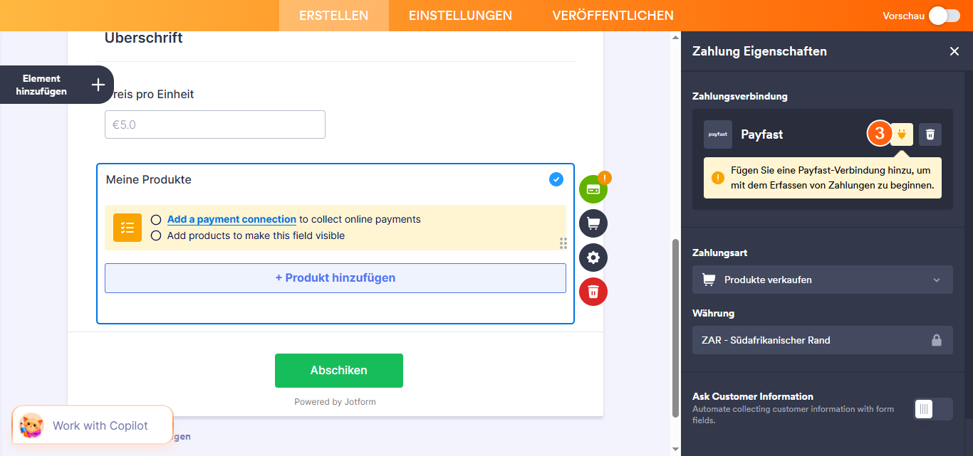 So integrieren Sie Ihr Formular in Payfast Image-11