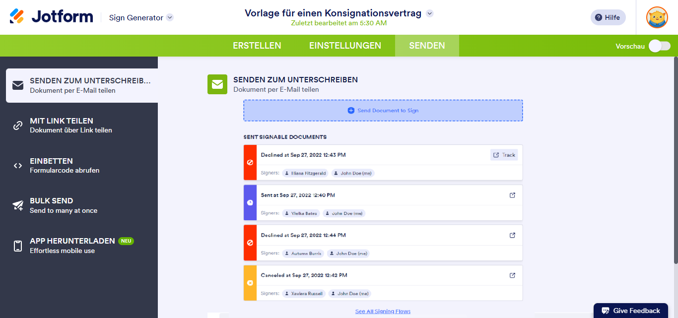 So verfolgen Sie den Unterzeichnungsprozess anderer Parteien Image-8
