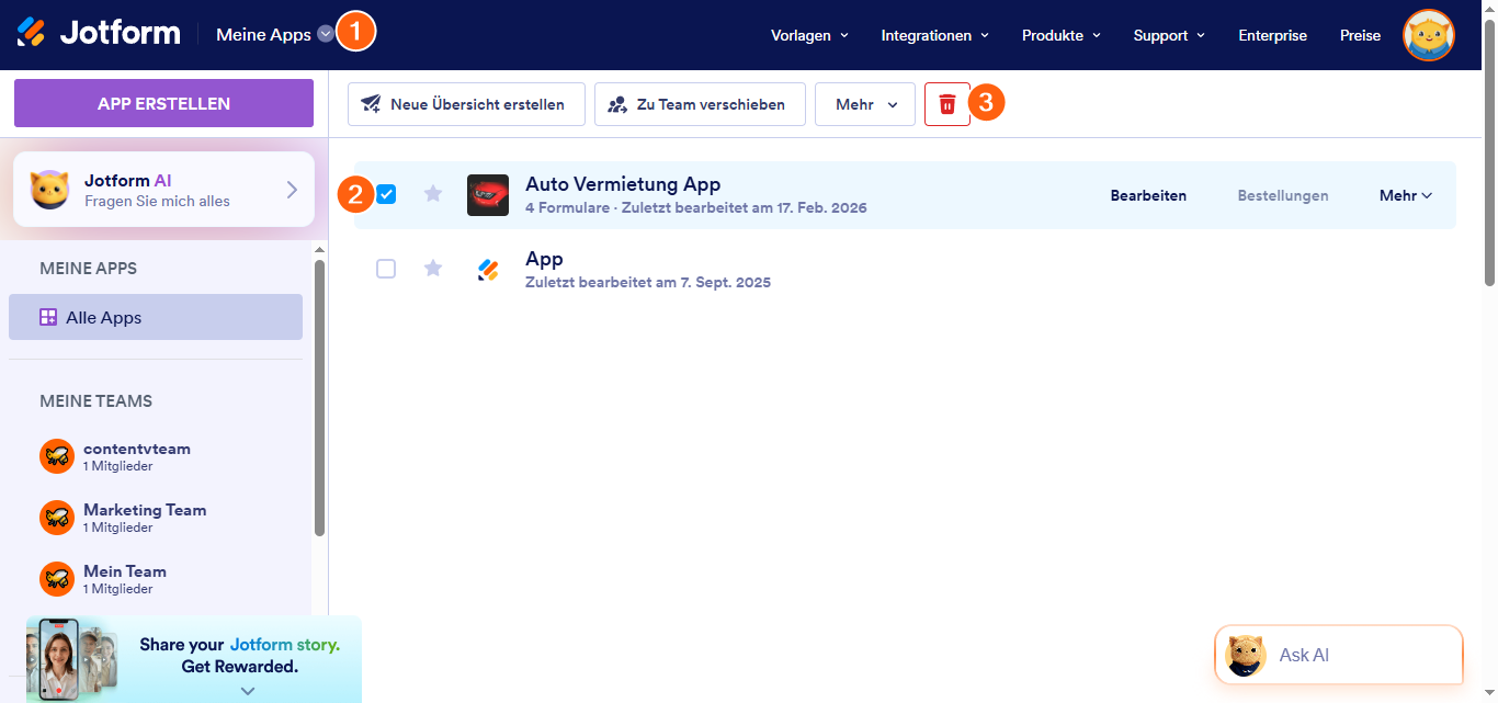 So deaktivieren oder löschen Sie einen Store Image-4