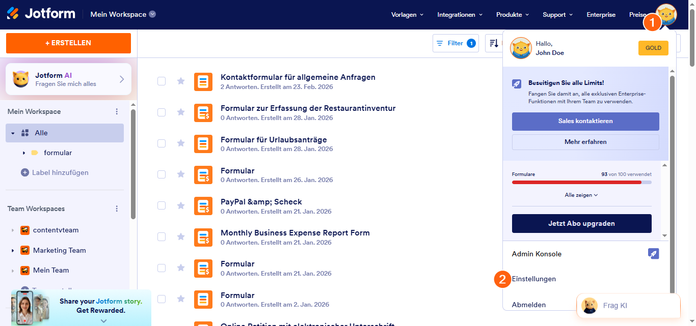 So generieren Sie neue Wiederherstellungscodes für die Zwei-Faktor-Authentifizierung (2FA) Image-1