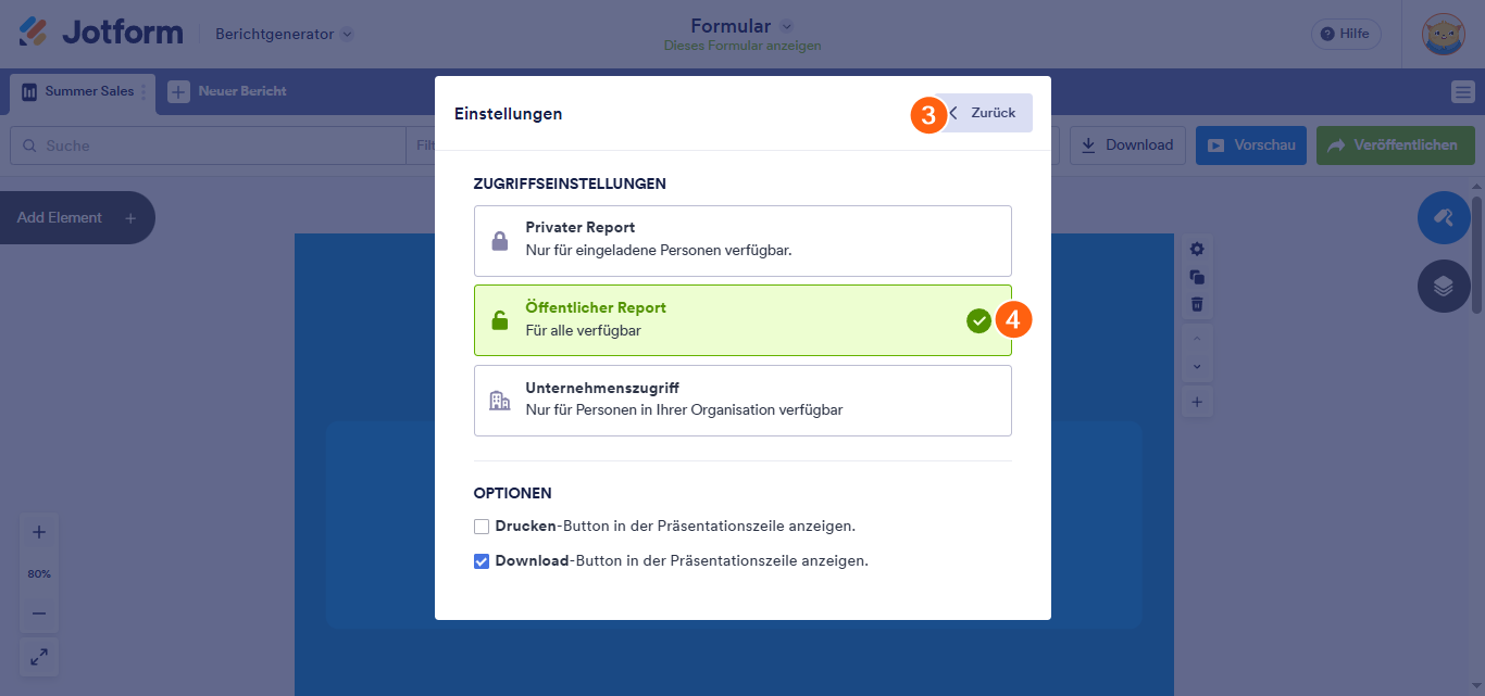So betten Sie einen visuellen Bericht ein Image-3
