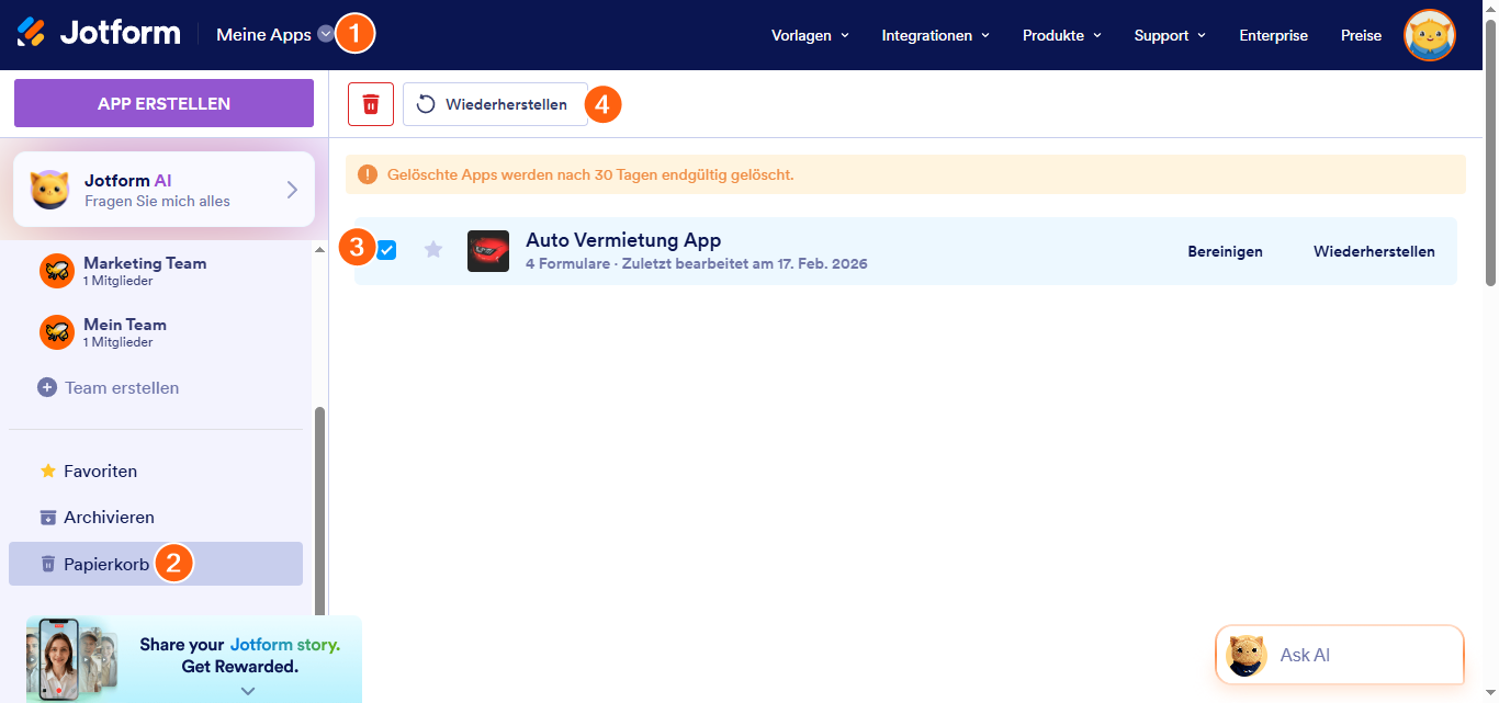 So deaktivieren oder löschen Sie einen Store Image-6