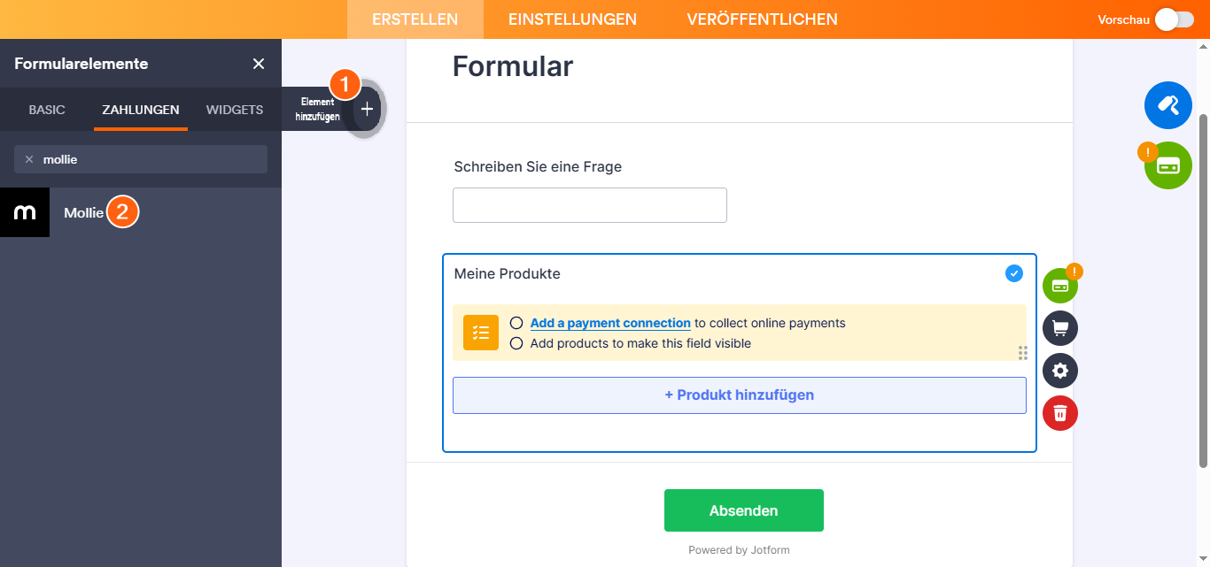 So integrieren Sie Mollie mit Jotform Image-4