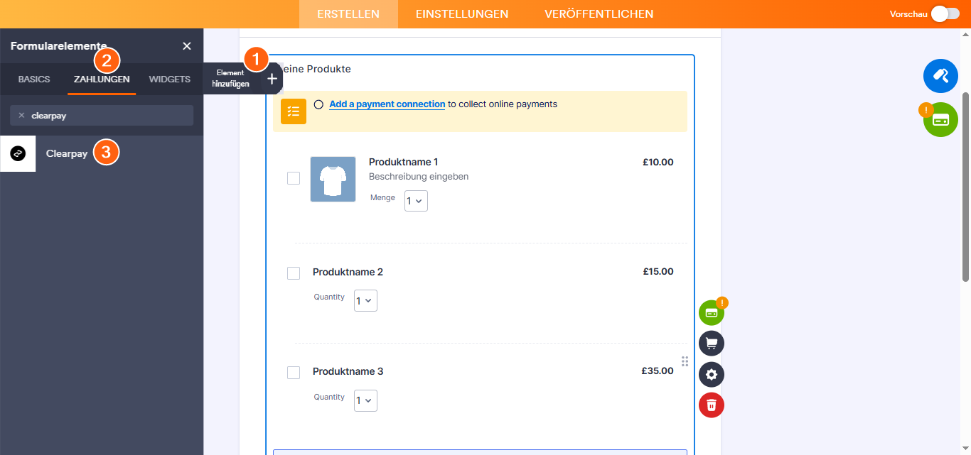 So integrieren Sie Jotform mit Clearpay Image-1