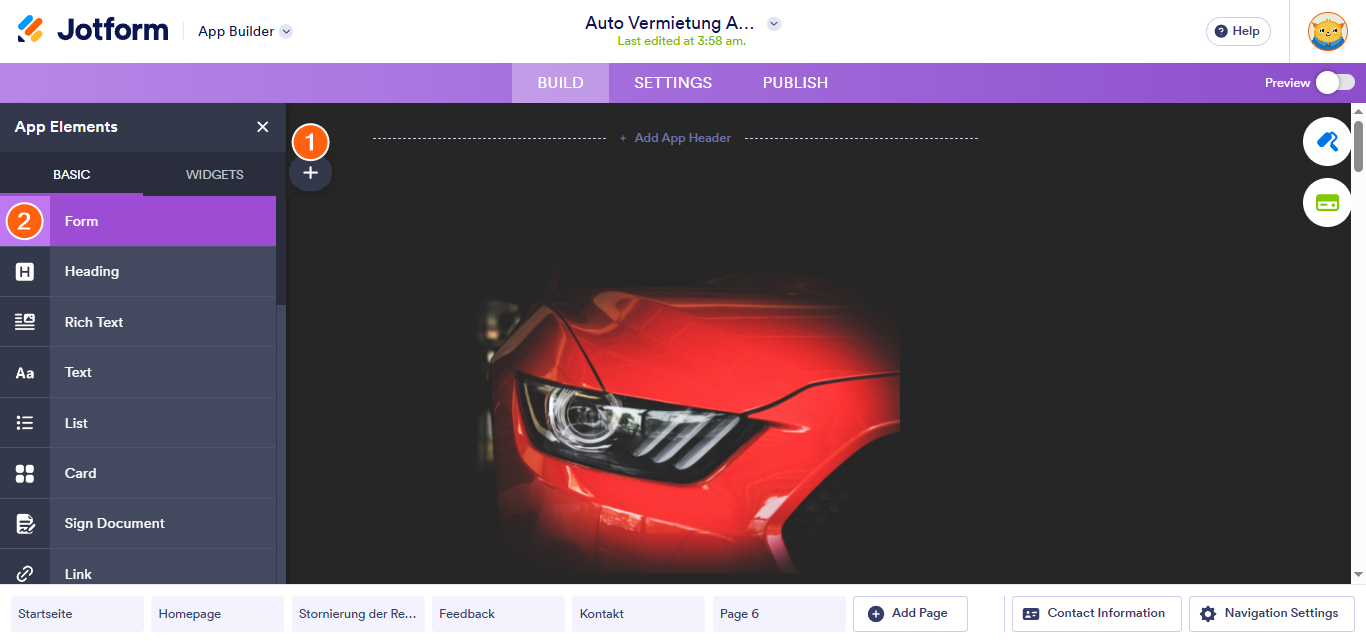 So betten Sie Formulare in einen Store ein Image-1