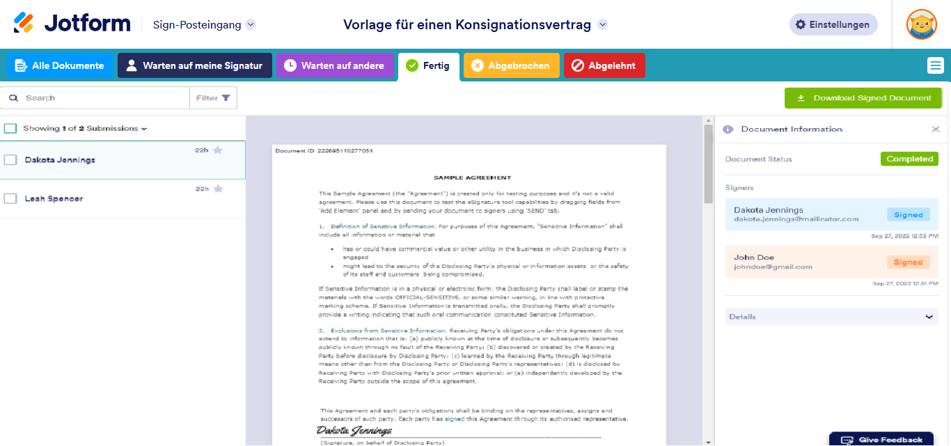 So verfolgen Sie den Unterzeichnungsprozess anderer Parteien Image-5