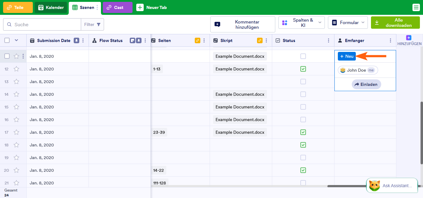 So weisen Sie Einträge in Jotform Tabellen Mitarbeitern zu Image-5
