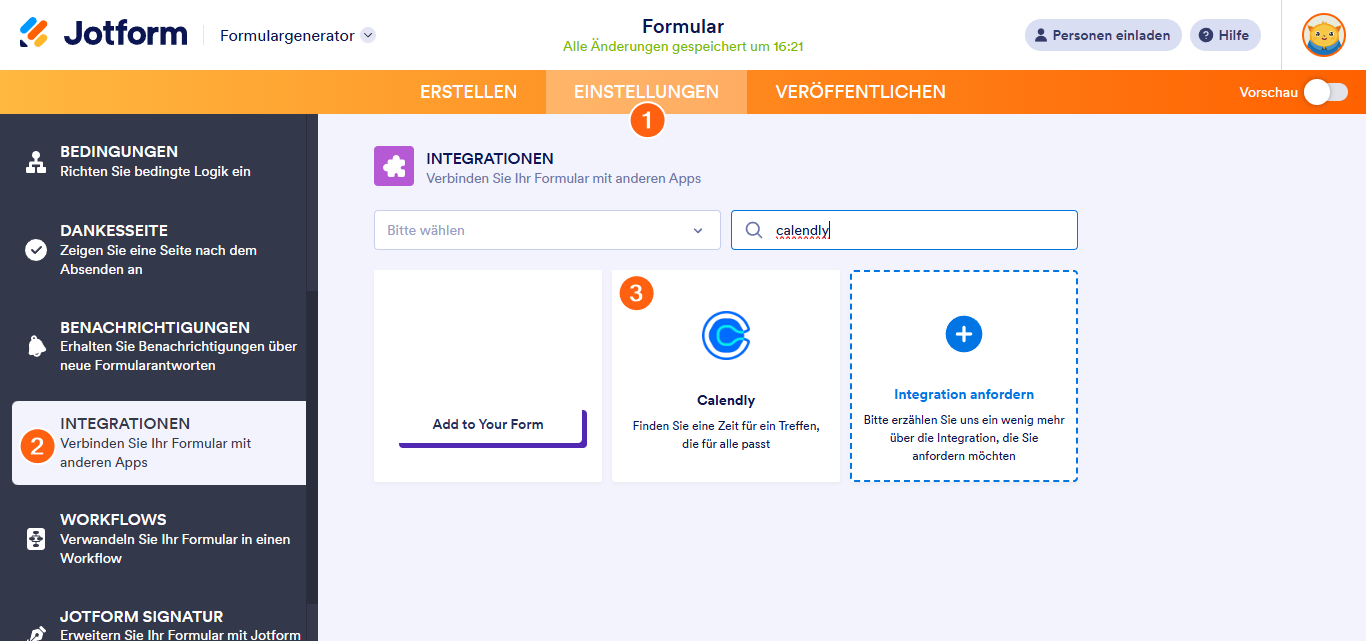 Wie Sie das Calendly Widget hinzufügen und einrichten Image-14