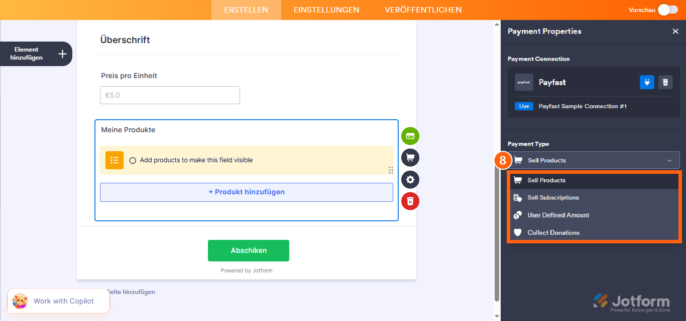 So integrieren Sie Ihr Formular in Payfast Image-15