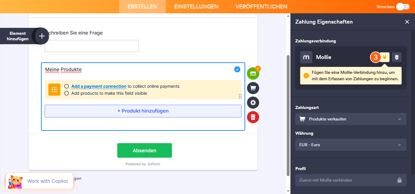 So integrieren Sie Mollie mit Jotform Image-2