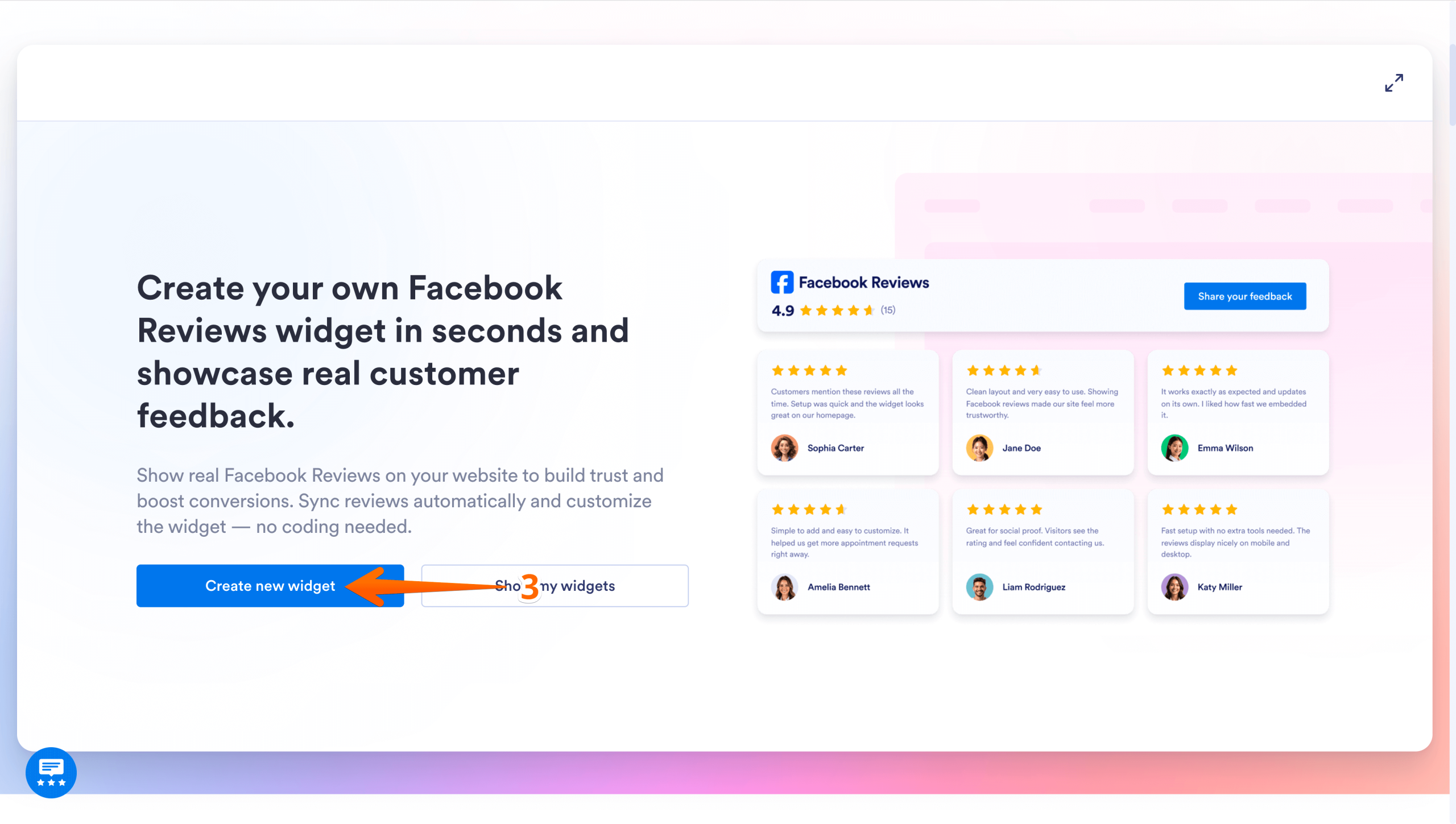 How to embed Facebook reviews on Squarespace Image-2