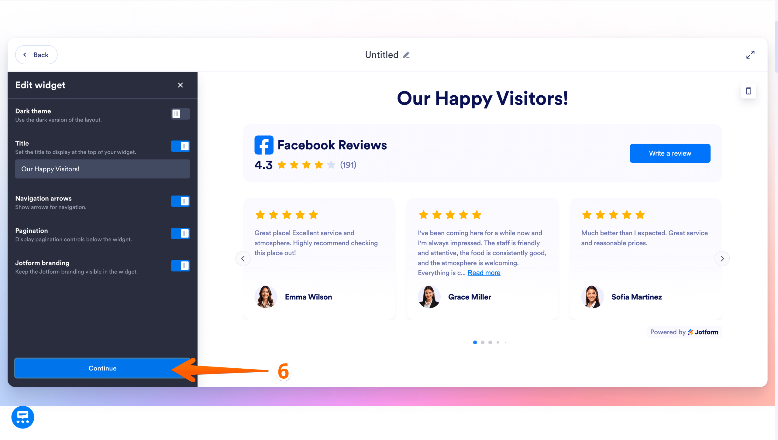 How to embed Facebook reviews on Squarespace Image-5