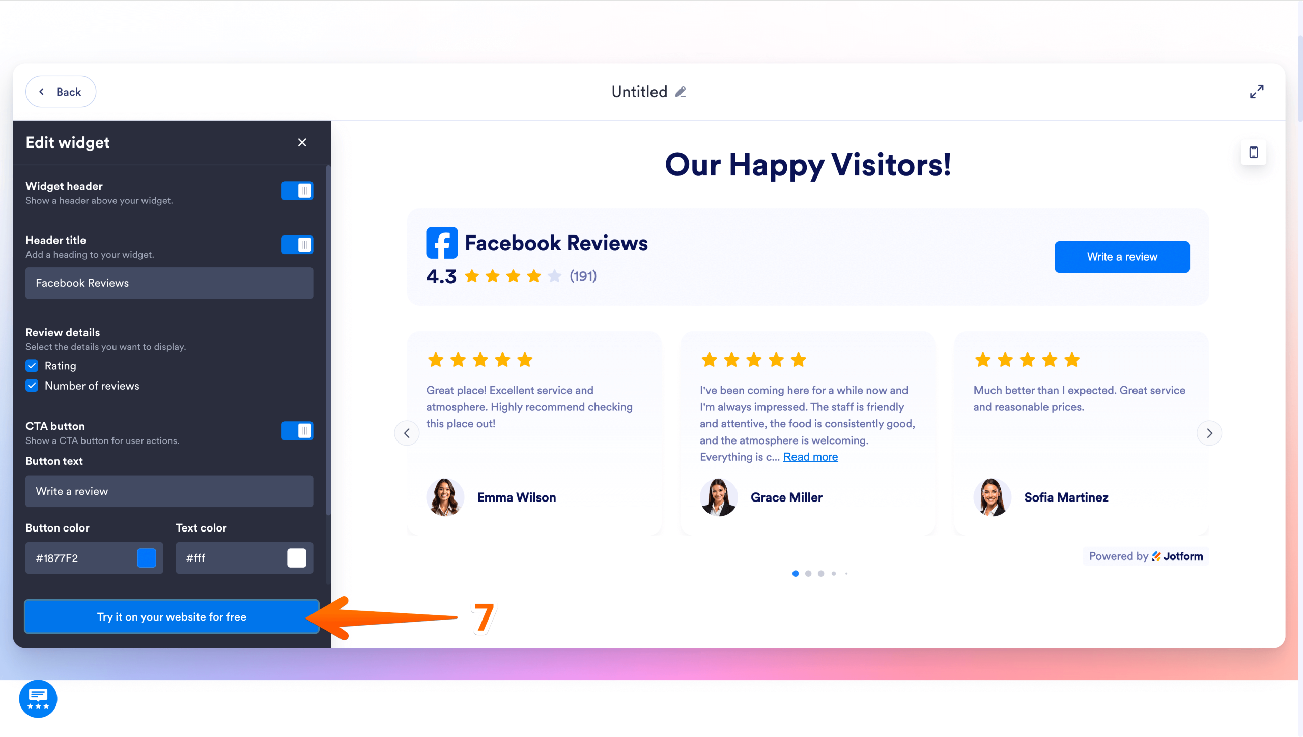 How to embed Facebook reviews on Squarespace Image-6