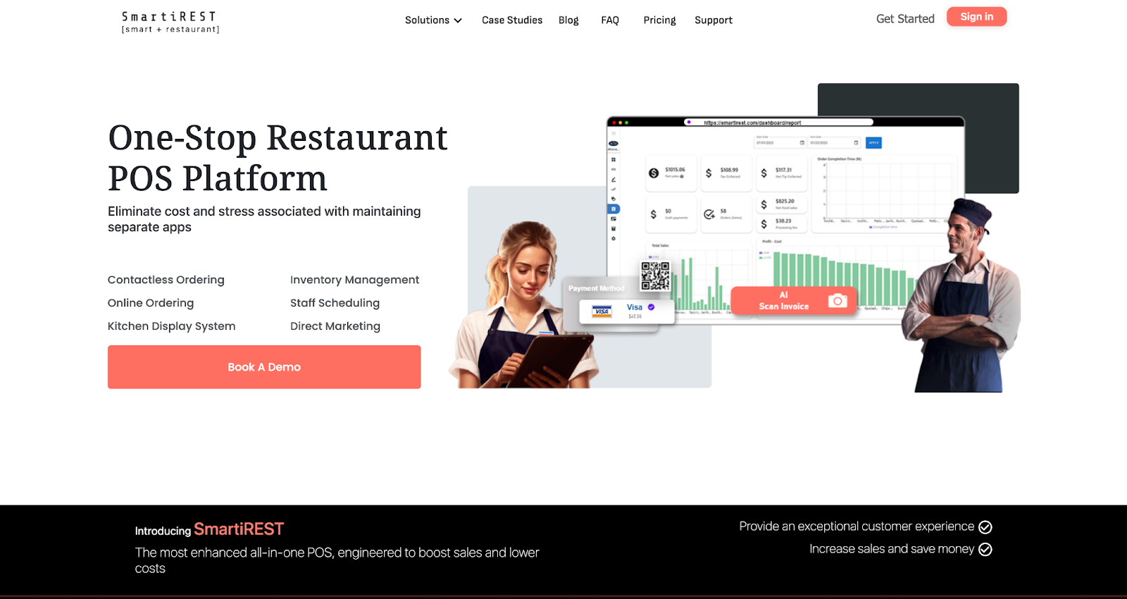 SmartiREST Landing Page