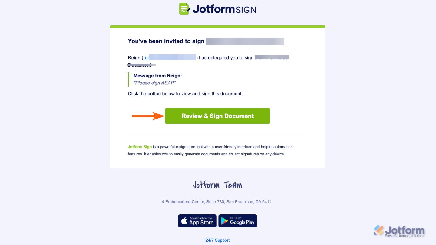 So können Sie Unterzeichnern gestatten, das Dokument an andere Unterzeichner zu delegieren Image-6