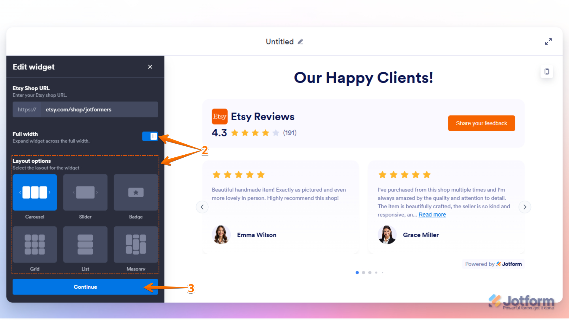 How to Embed Etsy Reviews on Your Website Image-3