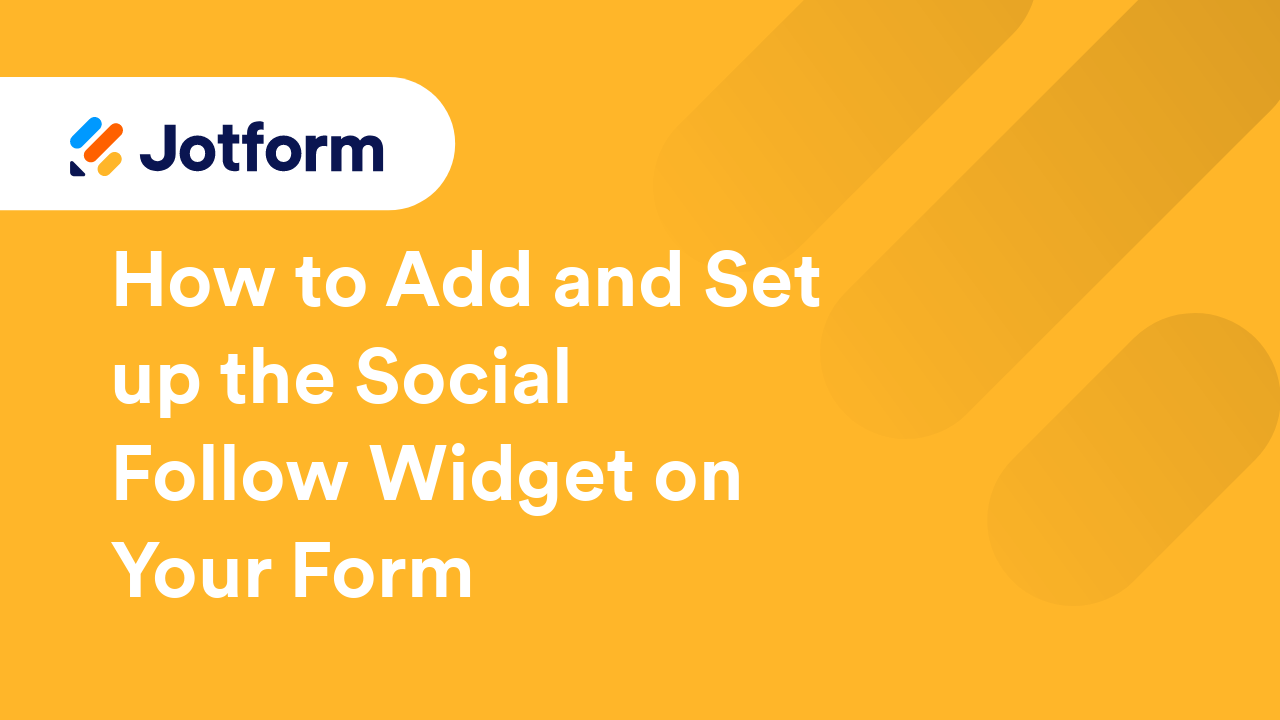Jotform Widgets