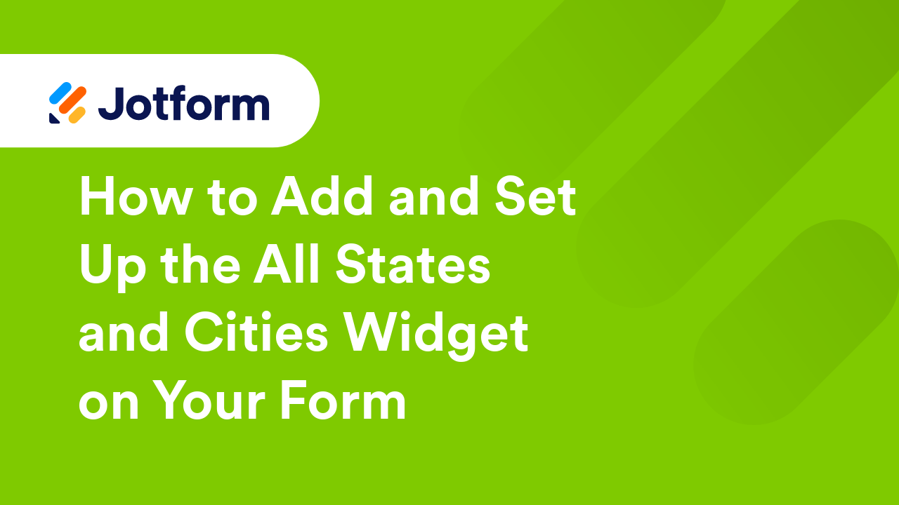 Jotform Widgets