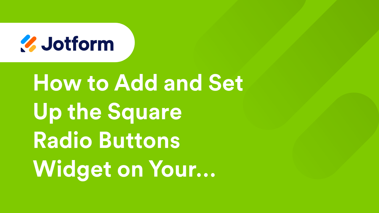 Jotform Widgets
