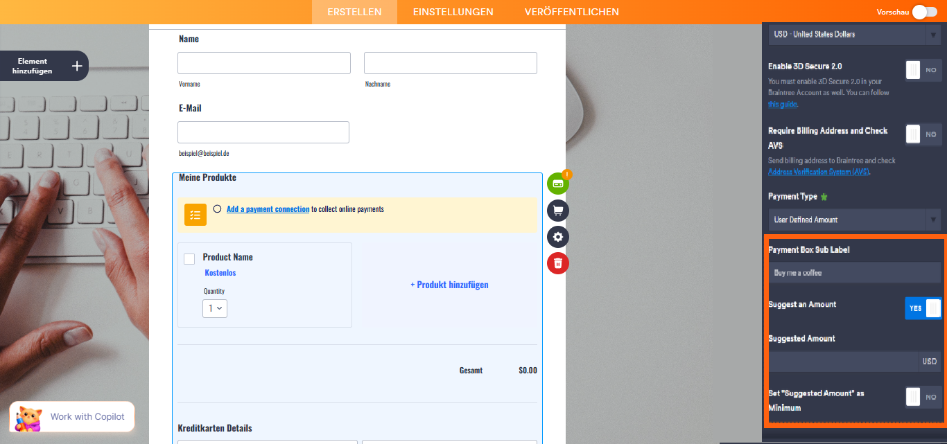 So integrieren Sie Ihr Formular in Braintree Image-8